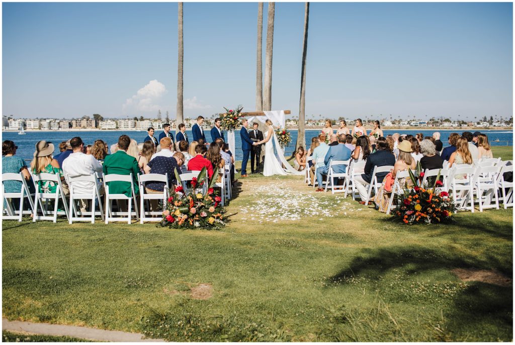 Wedding in San Diego at Tower Beach Club